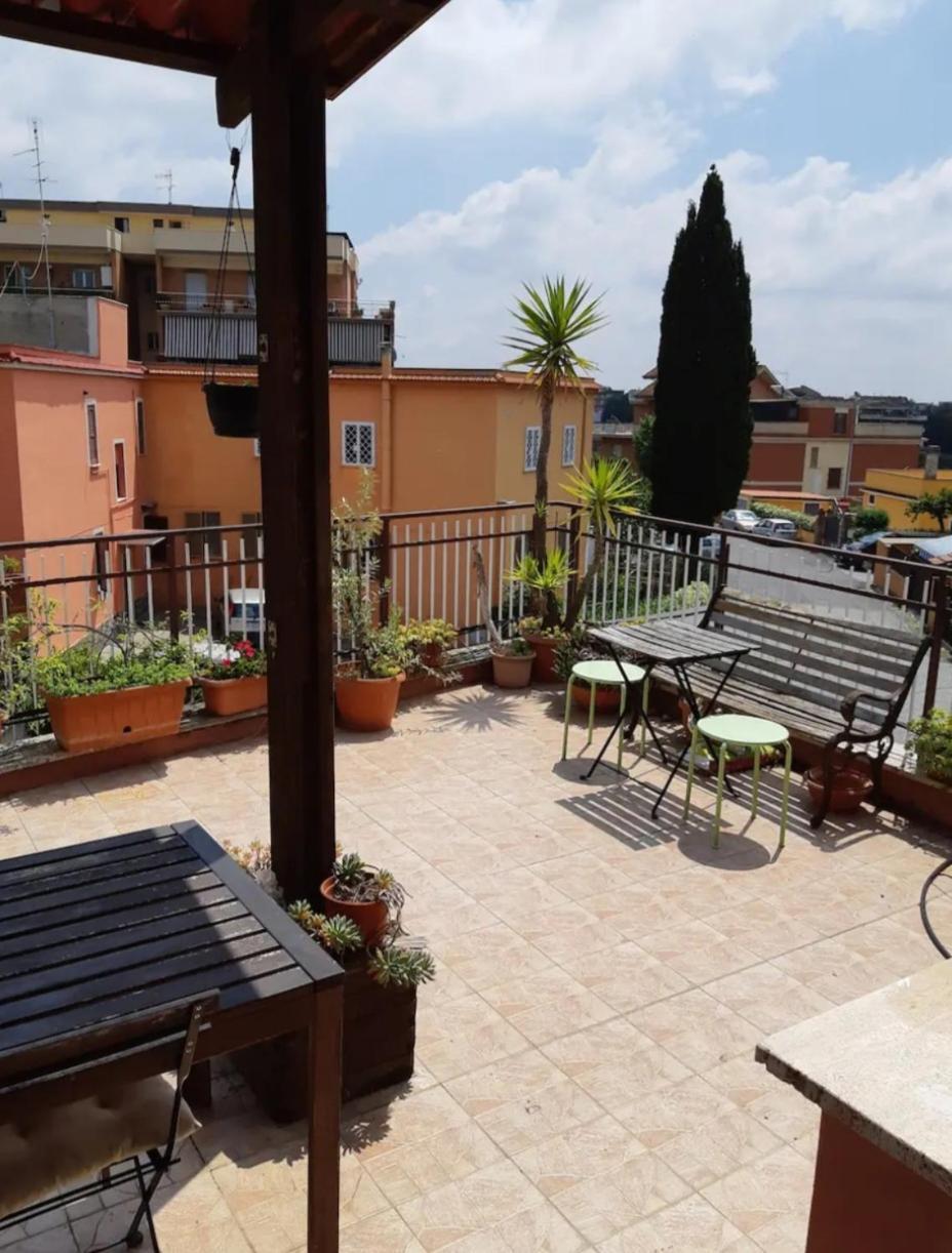Ferienwohnung Casa Cola Rom Exterior foto